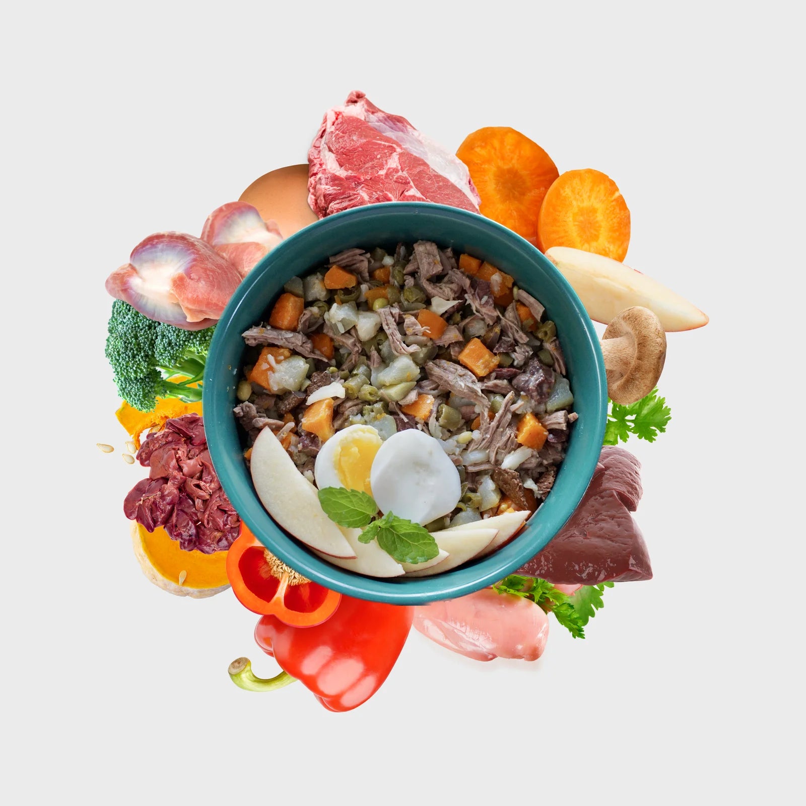 Natural dog food